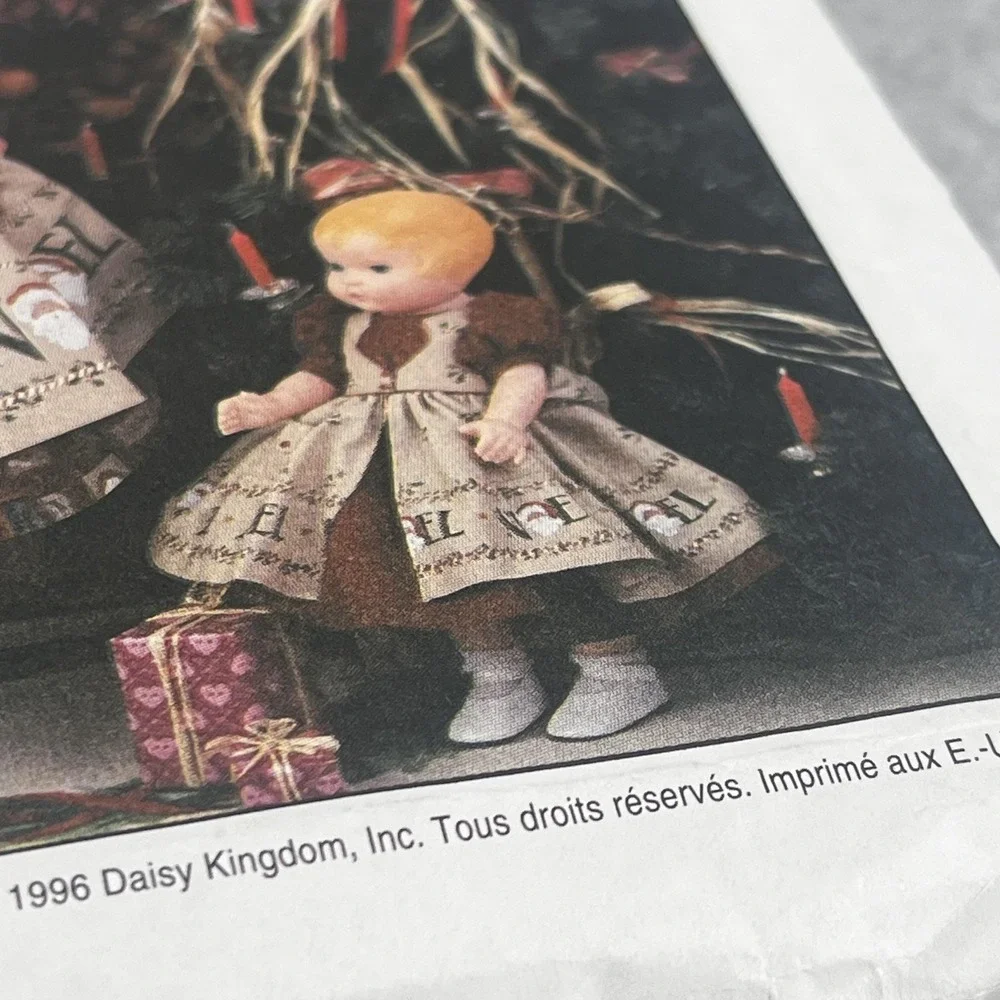 Uncut 7281 Daisy‎ Kingdom Child Dress Simplicity Girls 3-6 Pinafore Doll Pattern